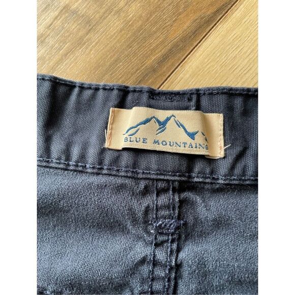 Blue Mountain Men's Straight Navy Blue Trousers 42x32 - Picture 2 of 9